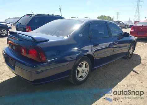 2001 Chevrolet Impala Ls из США, поврежденный, VIN 2G1WH55K219104581